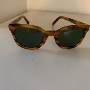 Warby Parker tortoise sunglasses